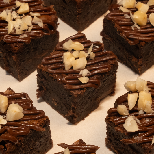 Hazelnut Chocolate Flavor Brownies